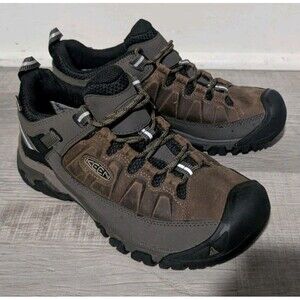 KEEN 1017783 Targhee III Shoes Men's Size 8 M Waterproof Hiking Brown Black